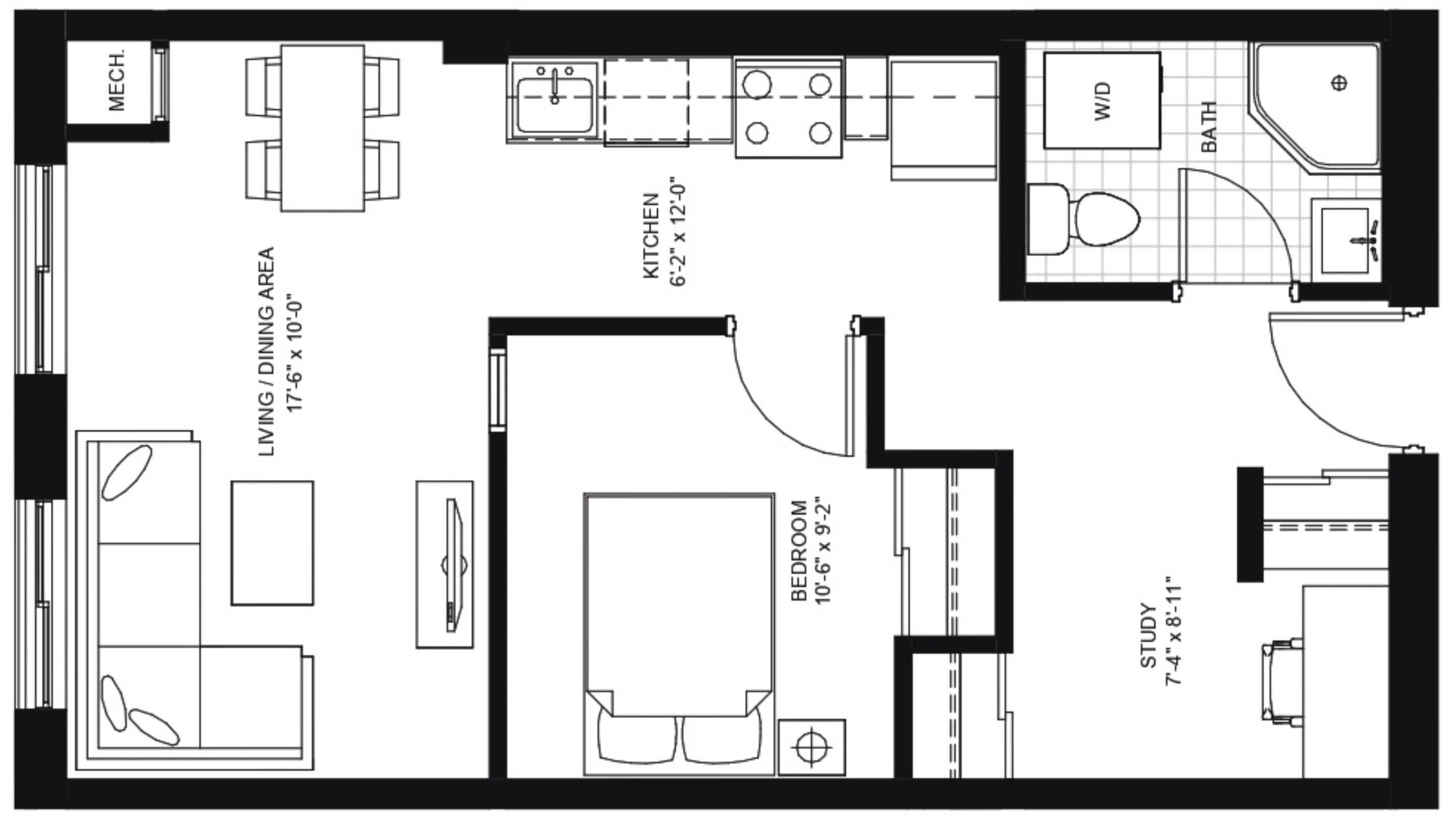 1 Wellington St. Unit 503