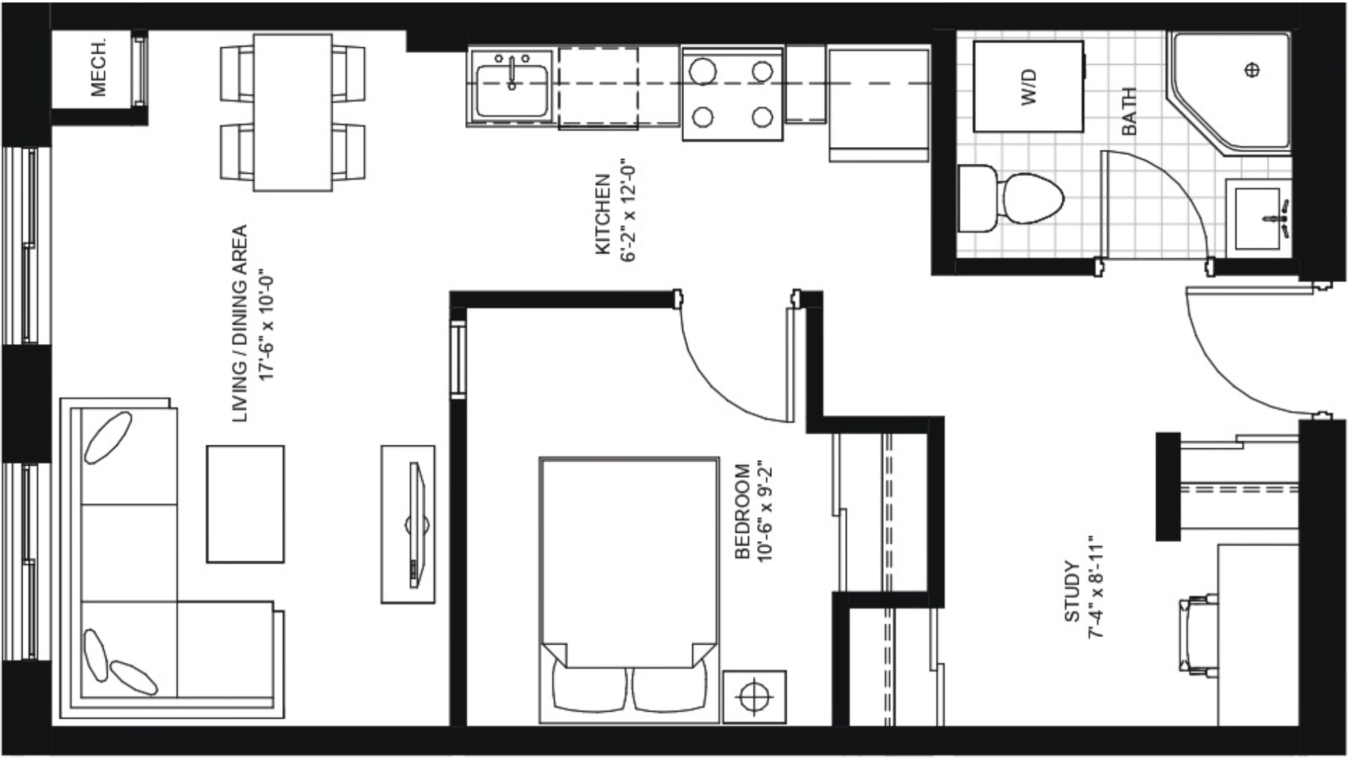 1 Wellington St. Unit 804