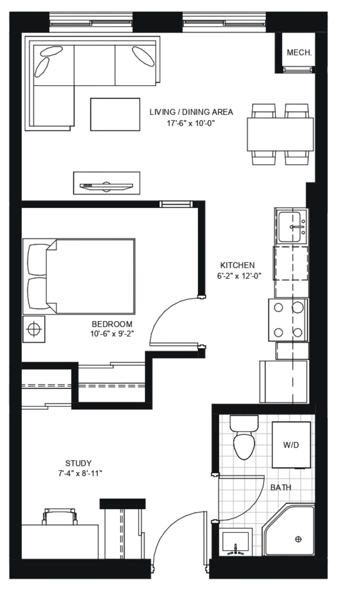 1 Wellington St. Unit 704